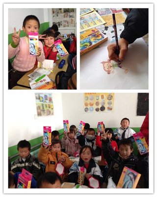 馬可捐筆關(guān)愛北京打工子弟 與全球兒童共享&ldquo;無鉛毒&rdquo;鉛筆